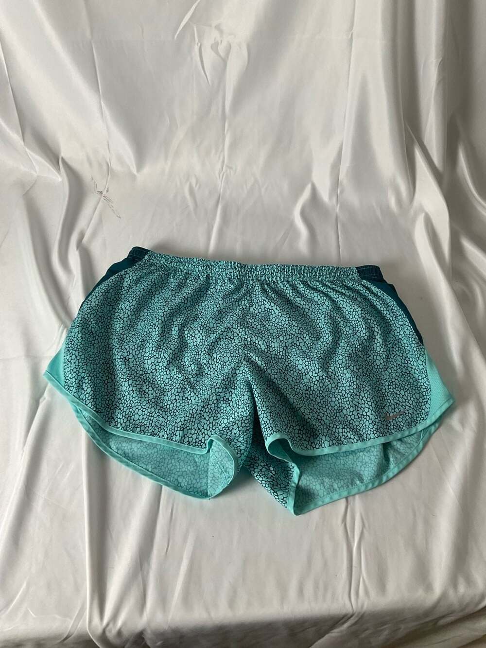 Nike Dri-FIT Running Shorts Size L Teal